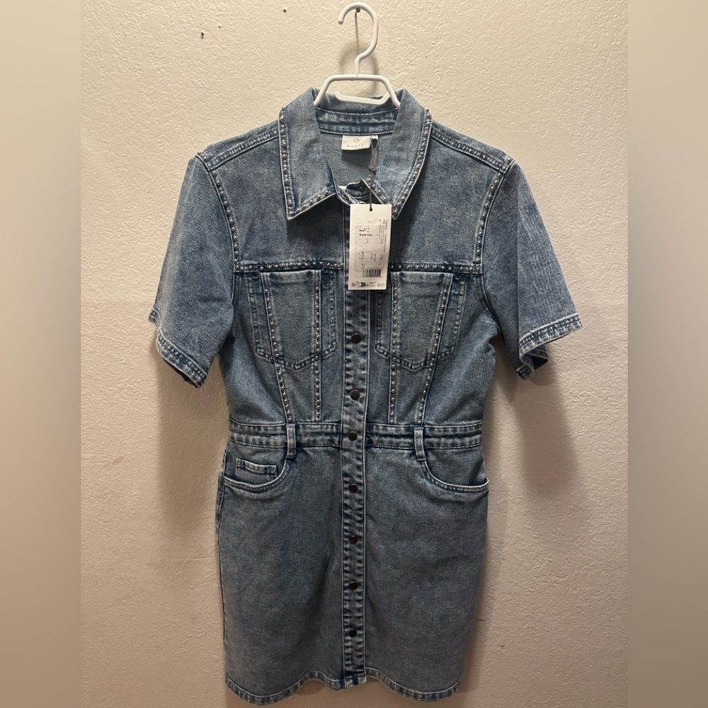 Chic Denim Mini Dress